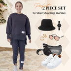 ⏰ Now only 50% off!🔥Women's Casual Sweatshirt Leggings Set