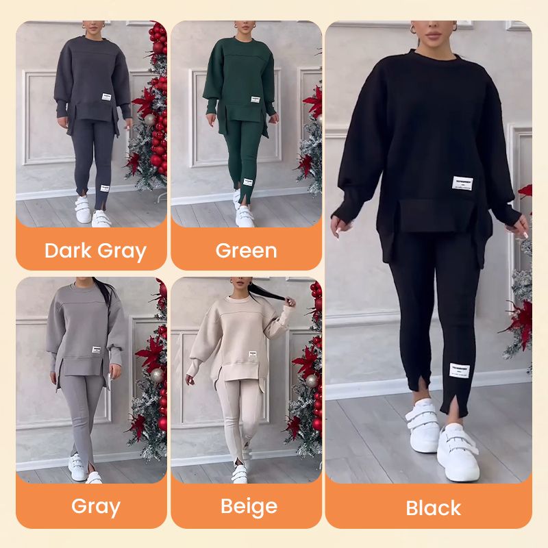⏰ Now only 50% off!🔥Women's Casual Sweatshirt Leggings Set