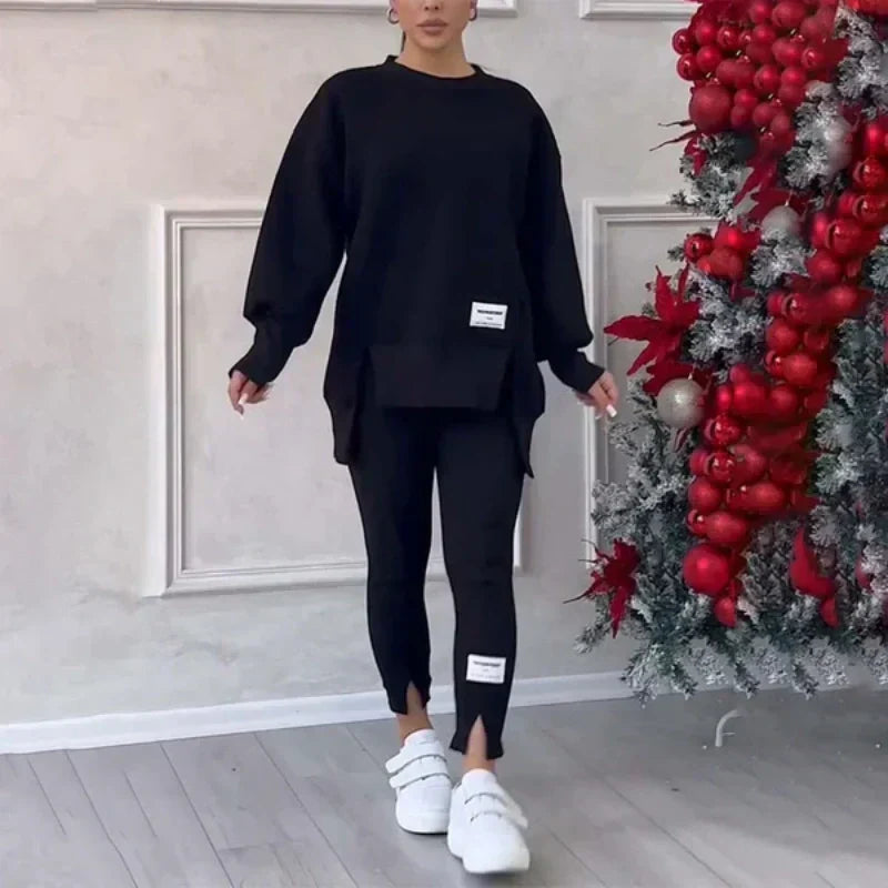 ⏰ Now only 50% off!🔥Women's Casual Sweatshirt Leggings Set