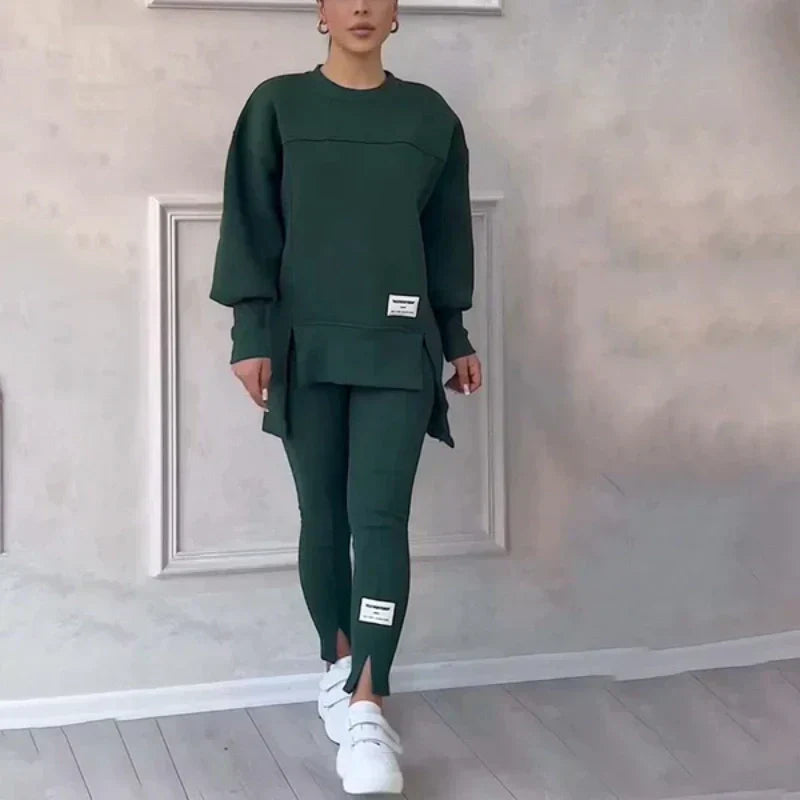 ⏰ Now only 50% off!🔥Women's Casual Sweatshirt Leggings Set