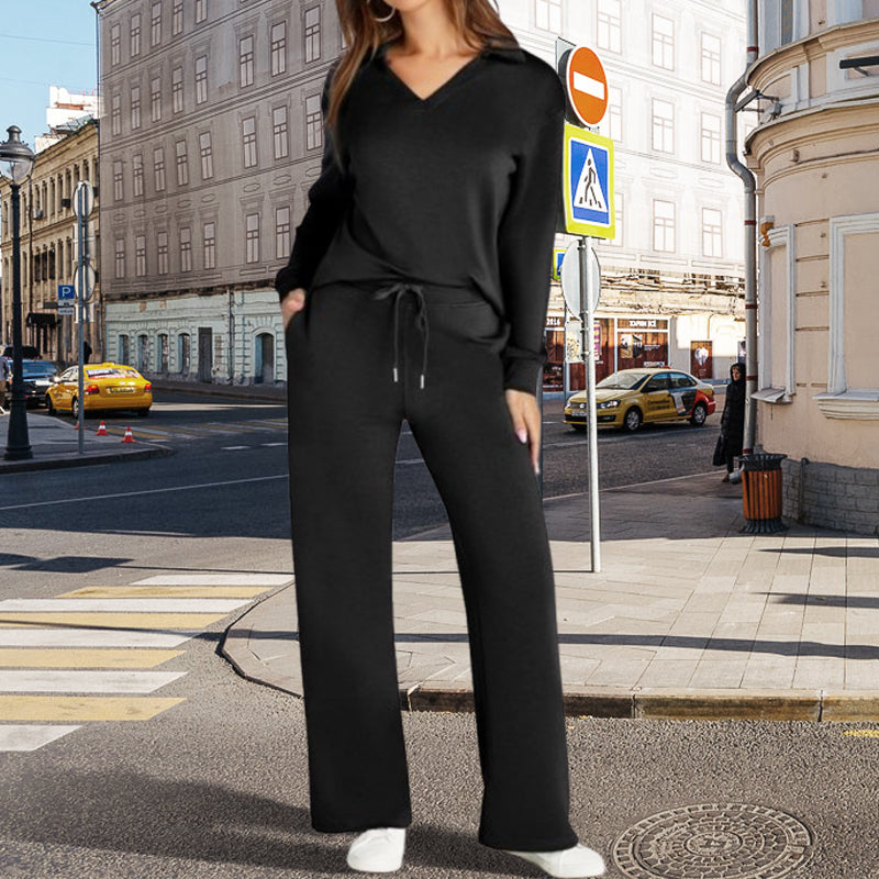 🎁Hot Sale 49% OFF⏳Women's 2 Piece Sets Outfits Casual Long Sleeve Sweatsuits Sets