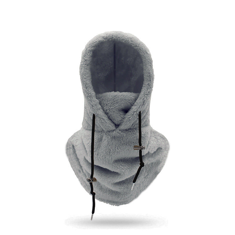 🔥Early Winter Discount-50% OFF⏰Unisex Warm Ski Hooded Scarf ☃️☃️