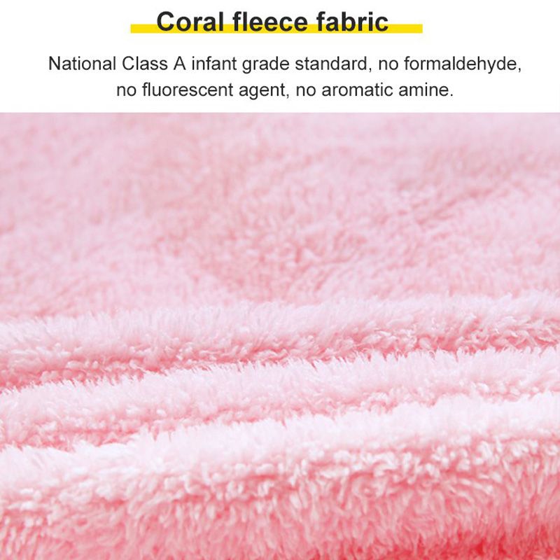 🔥Limited Special Sale 49%OFF🛀Faux Coral Fleece Absorbent Bath Towel - Nice Gift🎀