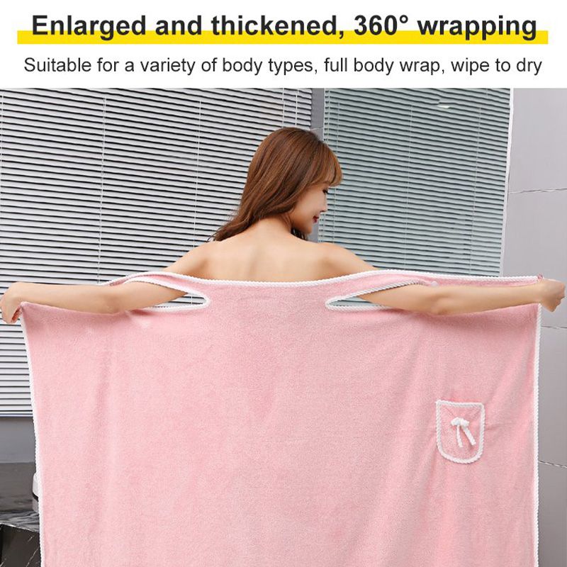 🔥Limited Special Sale 49%OFF🛀Faux Coral Fleece Absorbent Bath Towel - Nice Gift🎀