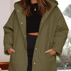 💖Limited Sale 49% OFF💖Women's Winter Trendy Lightweight Hooded Quilted Jacket