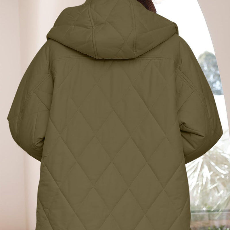 💖Limited Sale 49% OFF💖Women's Winter Trendy Lightweight Hooded Quilted Jacket