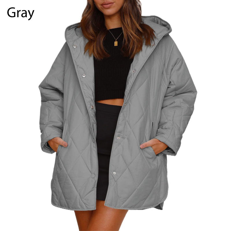 💖Limited Sale 49% OFF💖Women's Winter Trendy Lightweight Hooded Quilted Jacket