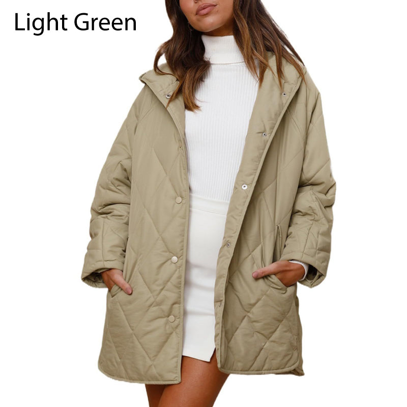 💖Limited Sale 49% OFF💖Women's Winter Trendy Lightweight Hooded Quilted Jacket