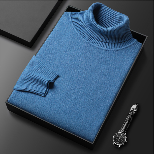HOT SALE-50% OFF ✨Men's Solid Color Premium Cashmere Sweater-buy 2