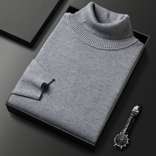 HOT SALE-50% OFF ✨Men's Solid Color Premium Cashmere Sweater-buy 2