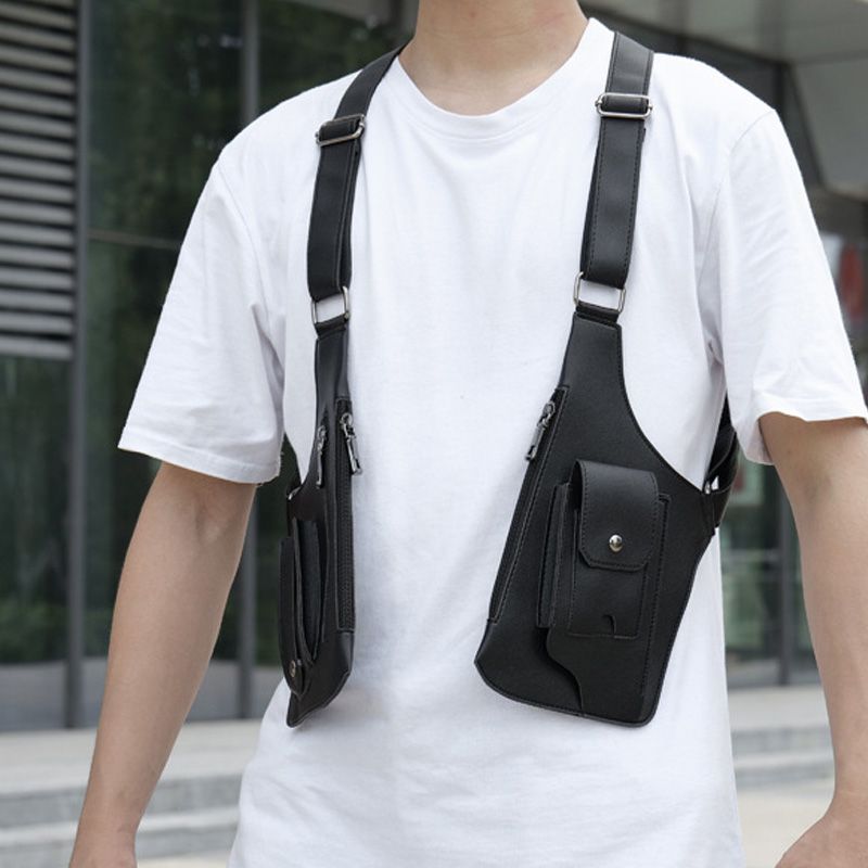 ⏰ Now only 50% off! 🔥Double Shoulder Strap Multi-Pocket Outdoor Anti-Theft Tactical Bag
