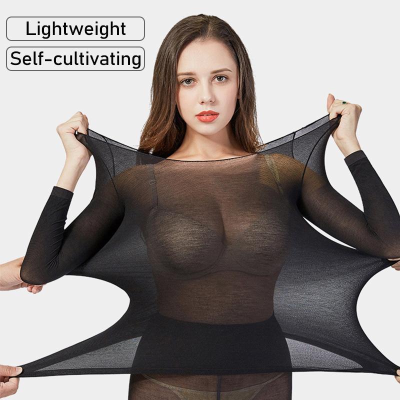 Seamless Elastic Thermal Inner Wear ❄️🔥