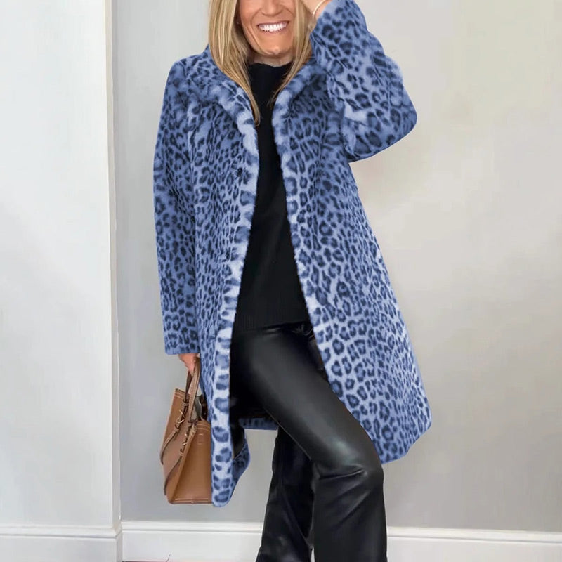 ✨Get 49% off💖Women's Leopard Print Mid-Length Jacket✈️ free shipping