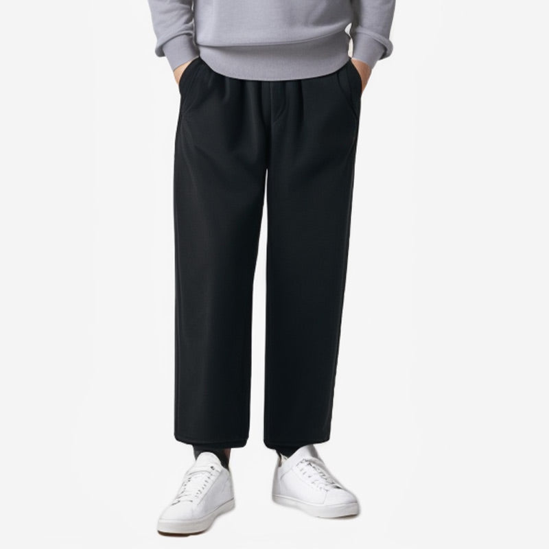 Men's Open Bottom Sweatpants with Lining