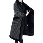 🍂Autumn-Winter Sale – Up to 65% Off❄️ Women's Double Breasted Overcoat with Plush Lining