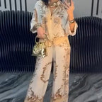 💕Limited Sale 49% OFF💕Women’s Elegant Zip-Up Two-Piece Set