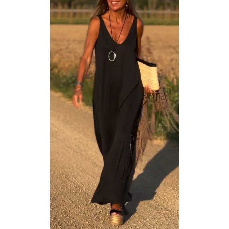🌙Women's V-Neck Maxi Cami Dress👗