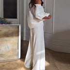 💕Limited Sale 49% OFF💕Women’s Casual One Shoulder Top & Pants Two-Piece Set