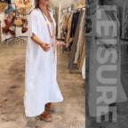 🌴 A light choice for summer|Loose slit dresses, let the wind and sunshine become part of the outfit