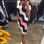 ⏳Time-limited Special🥻Women's V-Neck Short Sleeve Dress👗