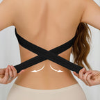 ✨Hot Sale 50% OFF📢Only ￡9.99!!!🔥Women's Non-Slip Strapless Wireless Bra with Crossover Side Closure