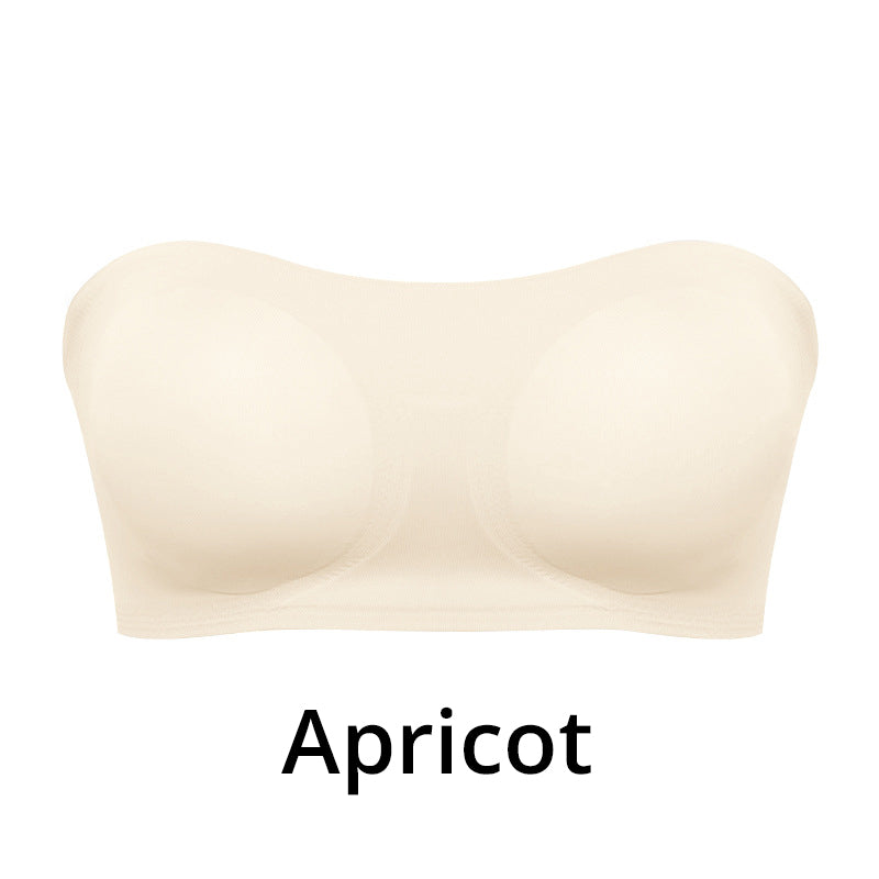 ✨Hot Sale 50% OFF📢Only ￡9.99!!!🔥Women's Non-Slip Strapless Wireless Bra with Crossover Side Closure