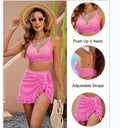 🏝️2025 Summer Hot Sale 49% OFF🌊Gingham High Waisted Tummy Control Bikini Sets👙