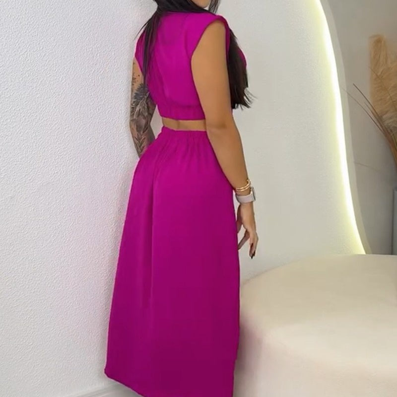 👑No More Boring Dresses✨ Women’s Cap Sleeve Split Dress | Flattering Fit