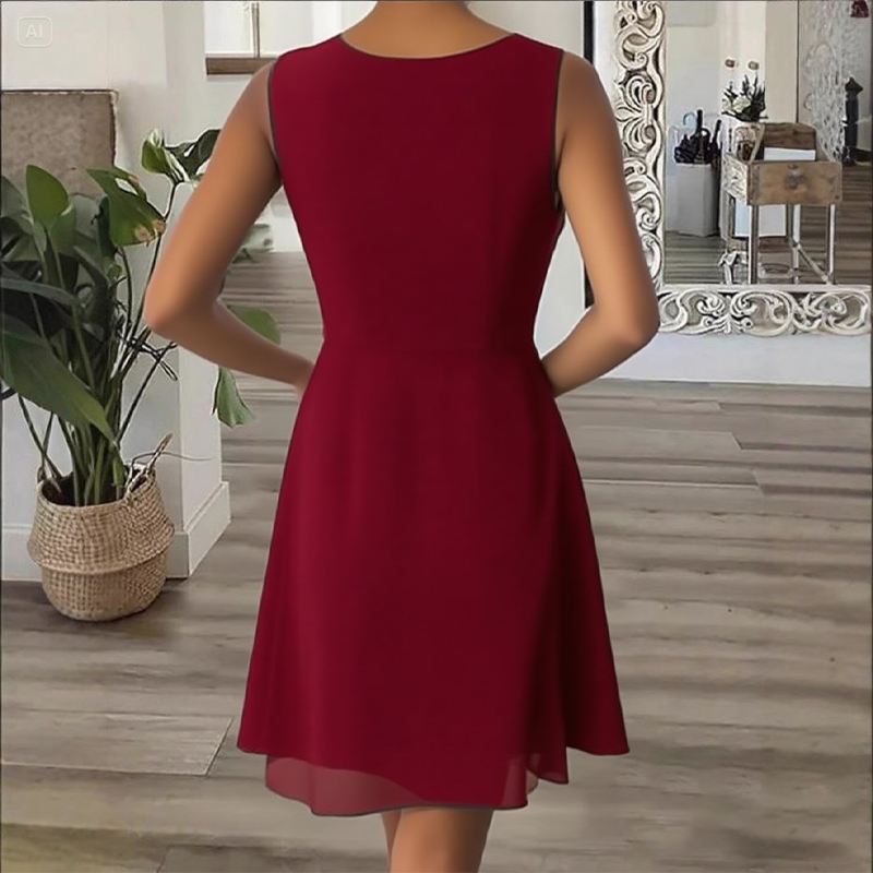 ⏳Time-limited Special⏰Fashionable Casual Rhinestone Sleeveless Dress