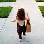 ⏳Time-limited Special⏰Girls' Soft Casual Backless Jumpsuit