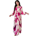 🔥Summer Hot Sale 49% OFF!!💃Women’s Floral V-Neck Maxi Dress