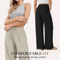 ⏰ Now only 50% off!👍✨ Lightweight Linen Pants Solid Color Drawstring Casual Pants -🥰Breathable & Skin-Friendly
