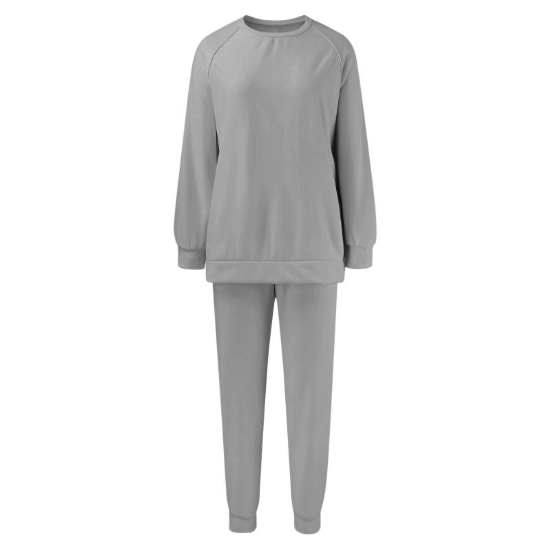 Women's Cozy Sweatshirt & Pants Two-Piece Set