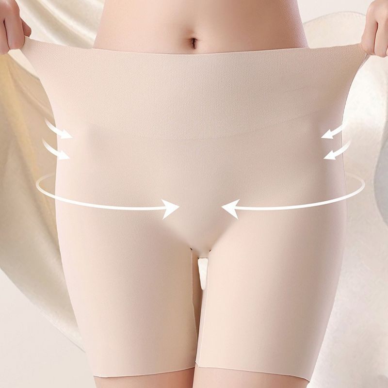 🏆 High-waisted women's silk satin underwear with tummy control and hip-lifting effect 👑🌿