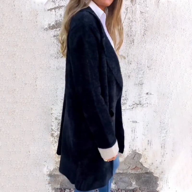 Women's Classic Mid-Length Elegant Coat