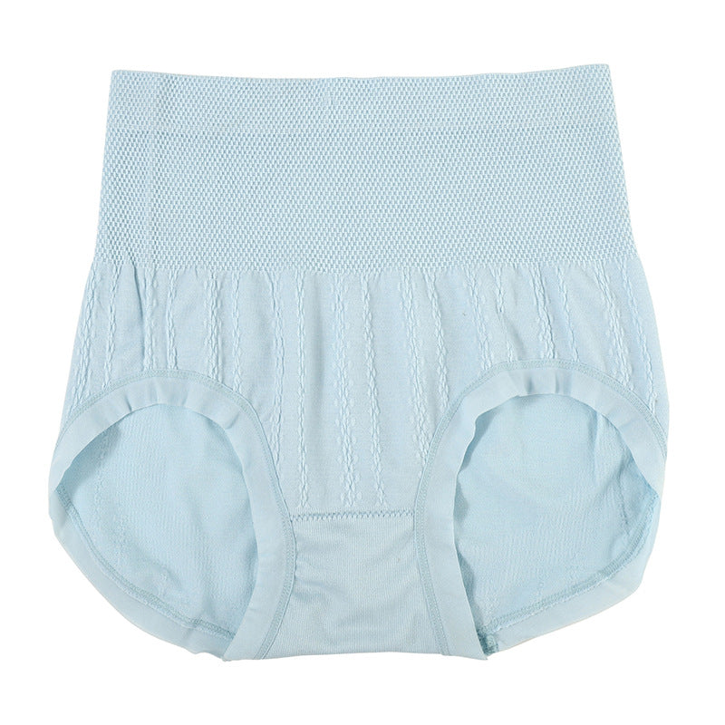 HIGH WAISTED TUMMY TUCK HIP LIFTING NO TRACE WORMWOOD ANTIBACTERIAL PANTIES