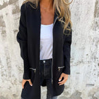 💖Casual Fashion Long-Sleeve Zip-Up Hooded Sweatshirt Jacket