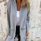 💖Casual Fashion Long-Sleeve Zip-Up Hooded Sweatshirt Jacket