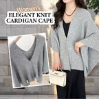 🍂Women's Elegant Knit Cardigan Cape