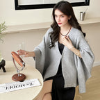 🍂Women's Elegant Knit Cardigan Cape