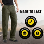 🛠️ Men’s Multi-Pocket Cargo Pants – Built Tough. Ready for Adventure. 🌍👖