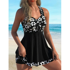 🥳2026 HOT SALE🥳💞50K+ SOLD!👵🩱 50% OFF! Floral Tankini with Boyshorts – Feel confident at the beach! Modest coverage, no adjusting. Quick-dry fabric, comfy fit. Your holiday essential. 🏖️🌸
