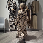 👗Limited-time offer: 50% off-Graceful Floral Print Long Sleeve Dress