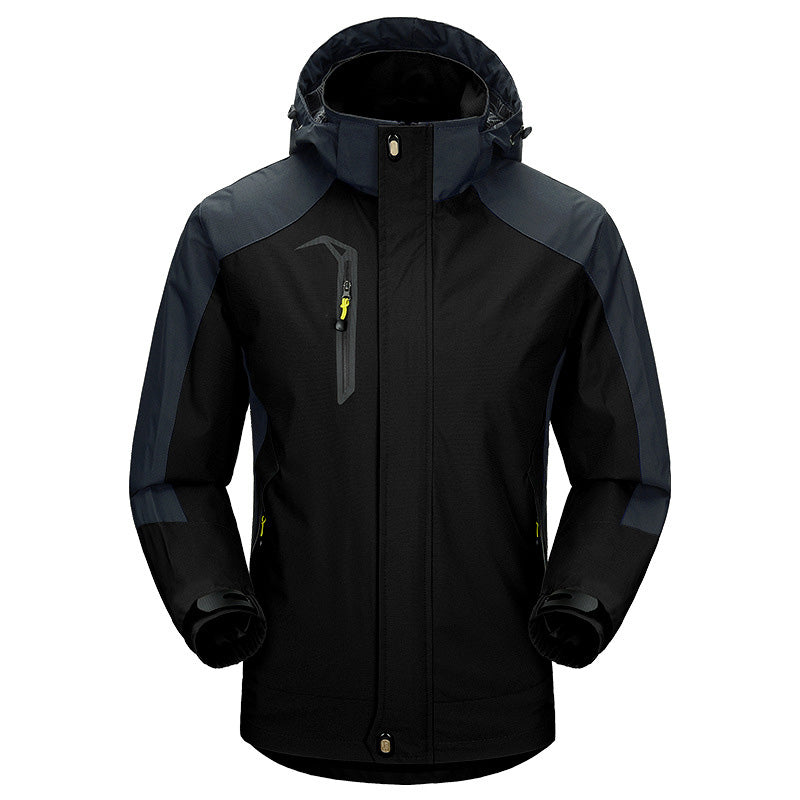Men's Performance Outdoor Jacket | Windproof Waterproof for Hiking ⛰️🌬️