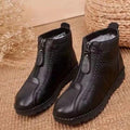 👢 50% OFF LIMITED TIME! ✨ Women's Winter Ankle Boots - Thermal Insulated & Water-Resistant with Side Zipper for Easy On/Off ❄️🛍️