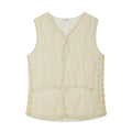 Slim Fit Quilted Vest for Women