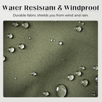 Men's Insulated Windproof Jacket & Pants Set