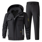 Men's Insulated Windproof Jacket & Pants Set