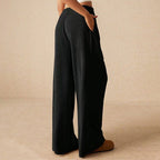 💜 LAST DAY PROMOTION - 50%OFF 💜 Women’s Casual Soft Wide-Leg Pants With Drawstring