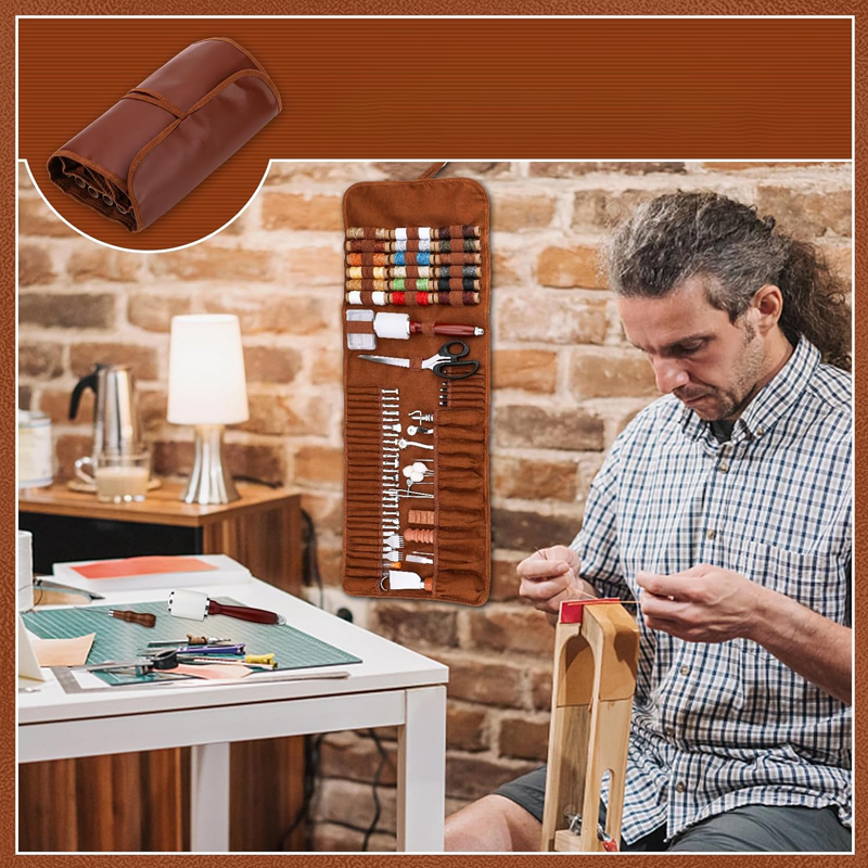 Multifunctional Leather Working Tools Set